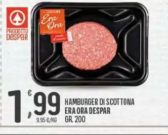 Despar Hamburger di scottona era ora despar gr 200 offerta