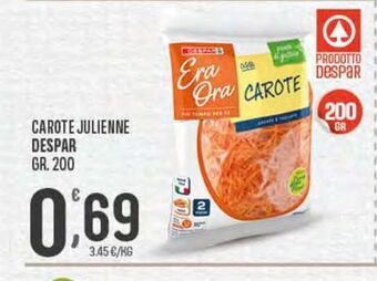 Despar Carote julienne despar gr 200 offerta