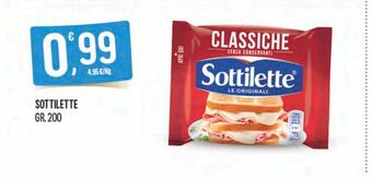 Despar Sottilette gr 200 offerta