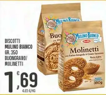 Despar Biscotti mulino bianco gr 350 buongrano / molinetti offerta