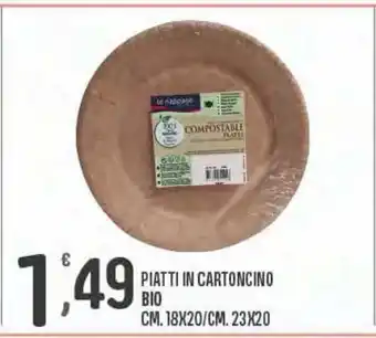 Despar Piatti in cartoncino bio offerta