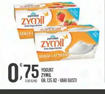 Despar Yogurt zymil gr 125x2 vari gusti offerta