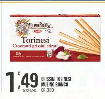 Despar Grissini torinesi mulino bianco gr 280 offerta