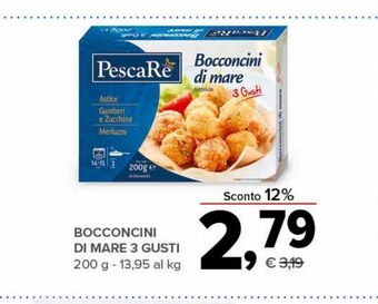 Todis Bocconcini di mare 3 gusti 200 g offerta