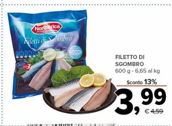 Todis Filetto di sgombro 600 g offerta