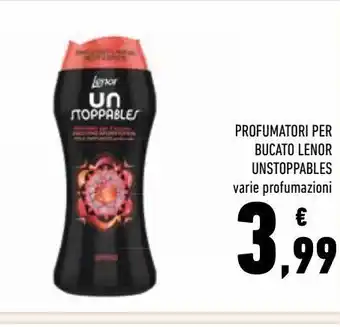 Conad Profumatori per bucato lenor unstoppables offerta