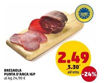 PENNY Bresaola Punta D'Anca IGP offerta