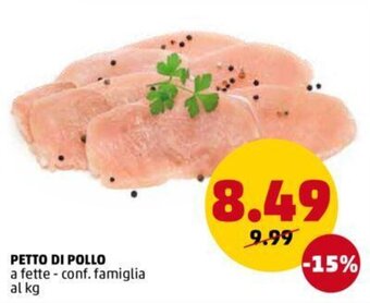 PENNY Petto Di Pollo A Fette offerta