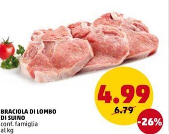 Braciola Di Lombo Di Suino