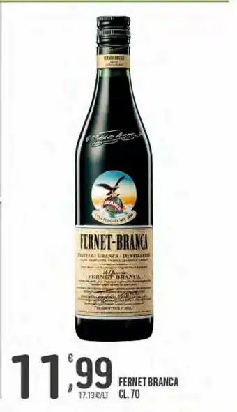 Eurospar Fernet branca cl 70 offerta