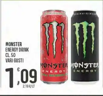 Energy drink monster cl 50 vari gusti