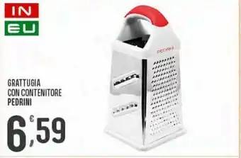 Eurospar Grattugia pedrini con contenitore offerta