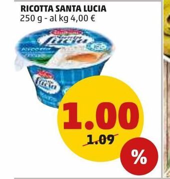 PENNY Ricotta santa lucia offerta