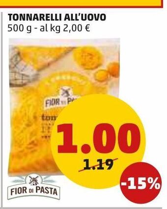 PENNY Tonnarelli all'uovo offerta