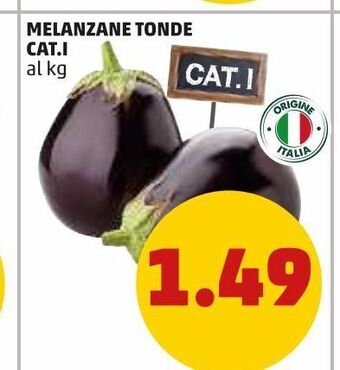 PENNY Melanzane tonde cat.i offerta