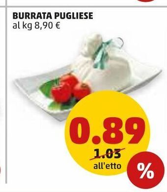 PENNY Burrata pugliese offerta