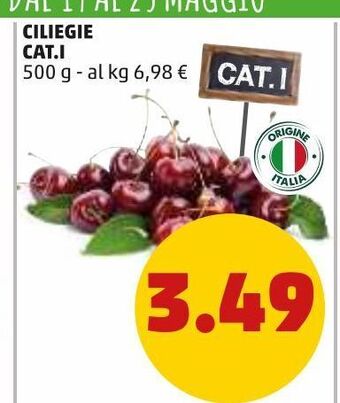 PENNY Ciliegie cat.i offerta
