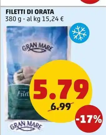 PENNY Filetti di orata offerta