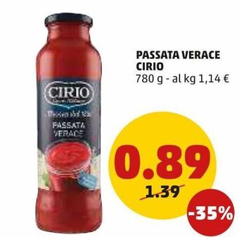 PENNY Passata verace cirio offerta