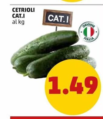 PENNY Cetrioli cat.i offerta