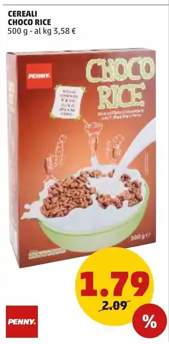 PENNY Cereali choco rice offerta