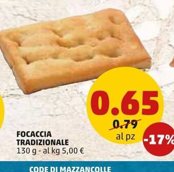 PENNY Focaccia tradizionale offerta