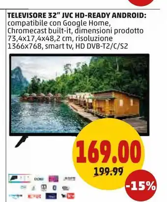PENNY Televisore 32" offerta