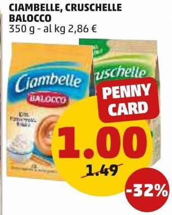 PENNY Ciambelle, cruschelle balocco offerta