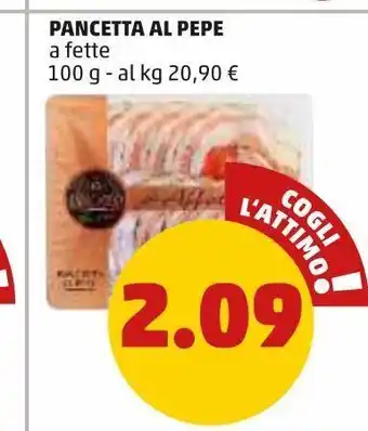 Pancetta al pepe