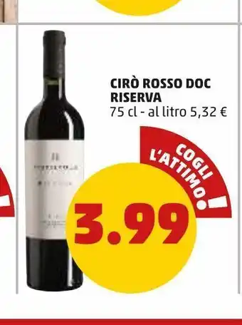 PENNY Cirò rosso doc riserva offerta