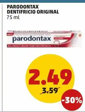 PENNY Parodontax dentifricio original offerta