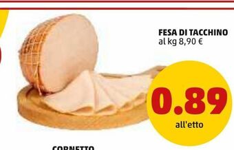 PENNY Fesa di tacchino offerta