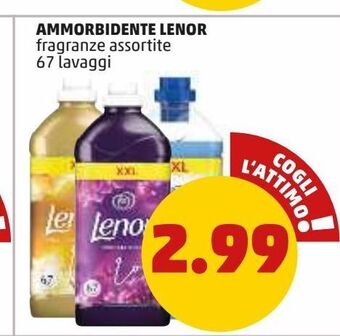 PENNY Ammorbidente lenor offerta