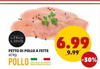 PENNY Petto di pollo a fette offerta