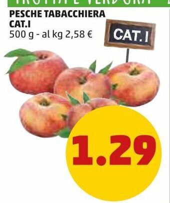 PENNY Pesche tabacchiera cat.i offerta