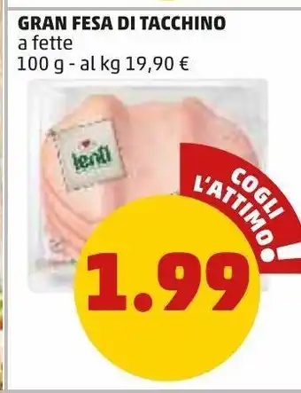 PENNY Gran fesa di tacchino offerta