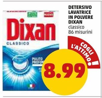 Detersivo lavatrice in polvere dixan