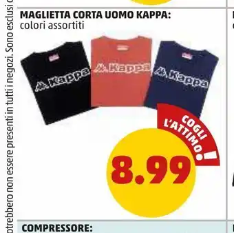 PENNY Maglietta corta uomo kappa offerta