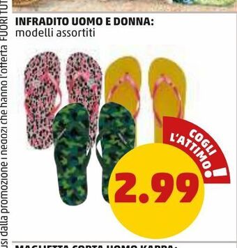 Infradito uomo e donna