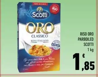 Conad Riso oro parboiled scotti 1 kg offerta