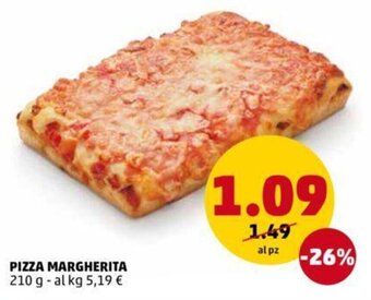 PENNY Pizza Margherita 210 g offerta