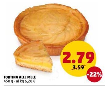 PENNY Tortina Alle Mele 450 g offerta