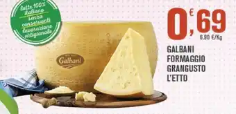 Conté Supermercati Galbani Formaggio Grangusto offerta