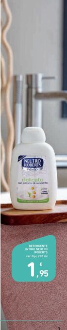 Spazio Conad Detergente intimo neutro roberts vari tipi 200 ml offerta