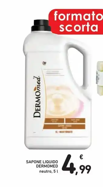 Sapone liquido dermomed neutro 5 l