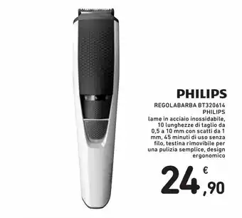 Spazio Conad Regolabarba philips bt320614 offerta