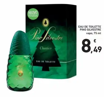 Spazio Conad Eau de toilette pino silvestre vapo 75 ml offerta