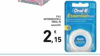 Spazio Conad Filo interdentale oral b assortiti offerta