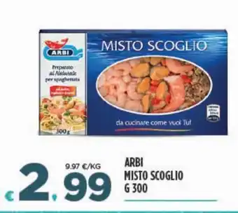 Deco Superfreddo Arbi misto scoglio offerta