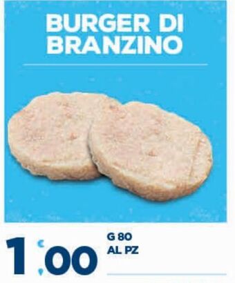 Burger di branzino
